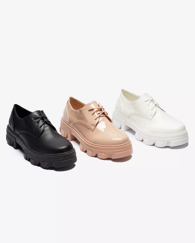 Білі жіночі напівчеревики Delgor- Footwear