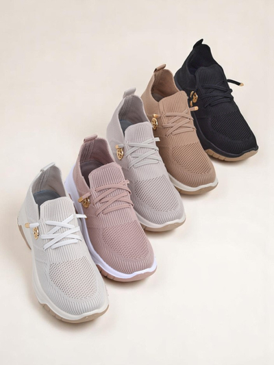 Royalfashion Nazouvací dámské sportovní boty z textilní tkaniny Teletta