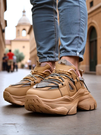Royalfashion Dámské Sneakers na Tlusté Podešvi Reterri