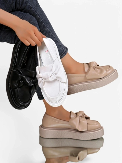 Royalfashion Елегантні мокасини для жінок з бантом Ortto