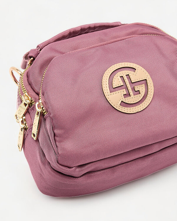 Royalfashion Dámská malá kabelka v růžové barvě