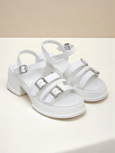 Royalfashion Жіночі босоніжки на низькому каблуці Otteze