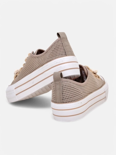 Royalfashion Dámské tenisky na tkaničky s dekoracemi Osdo