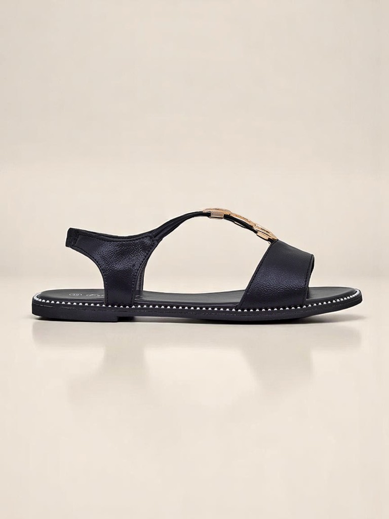 Royalfashion Dámské sandály s ozdobnými pásky Siena Glow