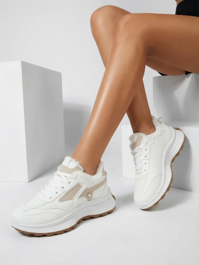 Royalfashion Dámské zateplené tenisky Terib