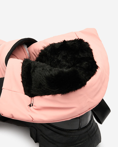 Жіночі снігоступи Royalfashion рожеві Enamirela