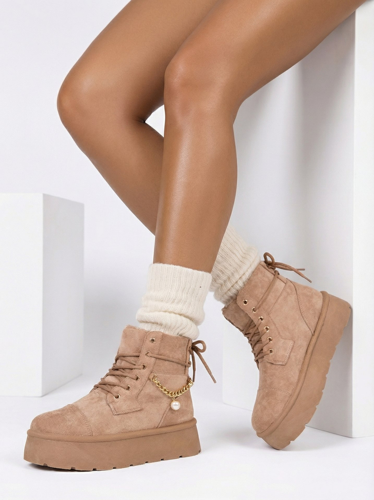 Royalfashion Dámské šněrovací boty Woruces