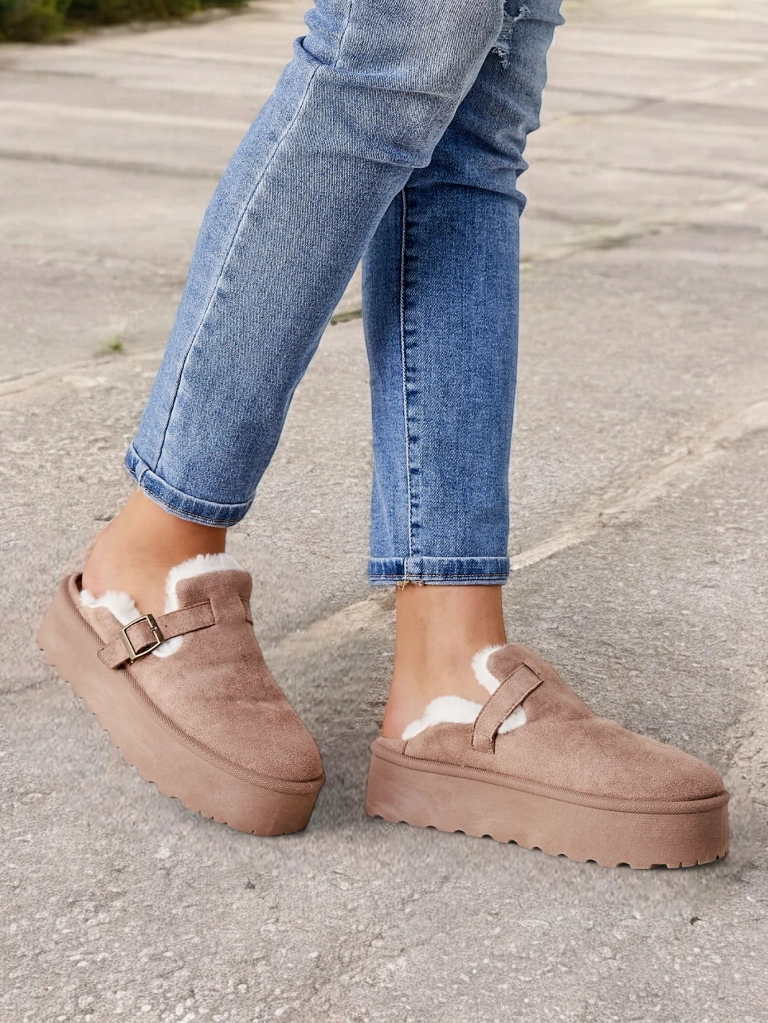 Dámské sněžné boty Royalfashion bez podpatků ve stylu sněžných bot Poctes