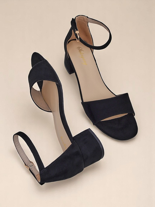 Royalfashion Жіночі сандалі на низькому каблуці SoftHeels