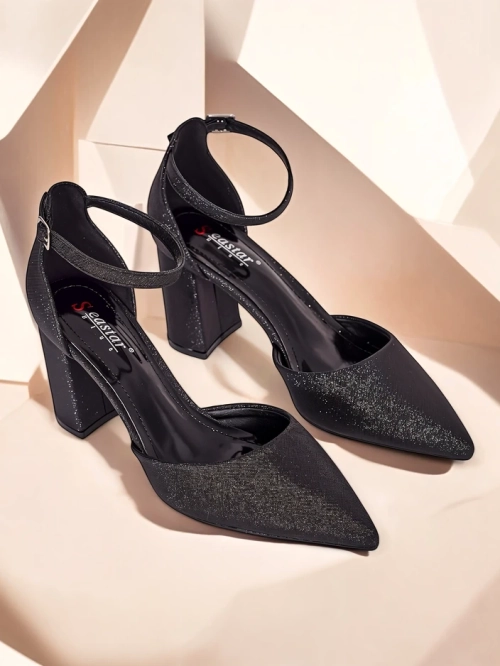 Royalfashion Жіночі глітерні туфлі Noratt