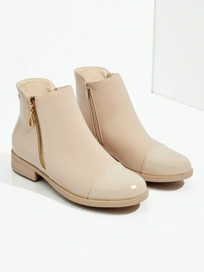 Dámské eko kožené kotníkové boty Serelith