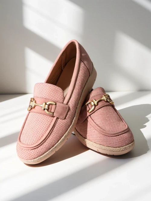 Royalfashion Жіночі балетки з декоративним елементом на носку