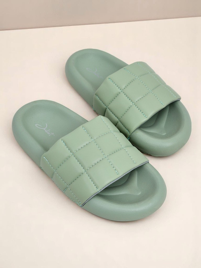 Royalfashion Жіночі шльопанці на плоскій підошві Quilt Walk