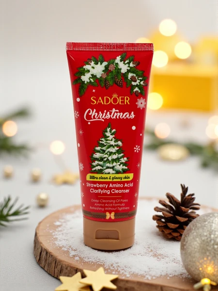 Sadoer Святковий Гель для вмивання з Полуницею та амінокислотами