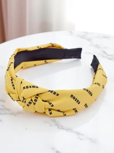 Royalfashion Обруч для волосся з плетеним візерунком Grafity Boom