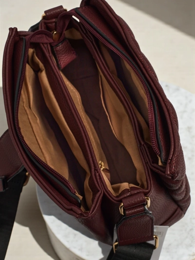 Malá prošívaná kabelka z měkké eko kůže Cinder Loom