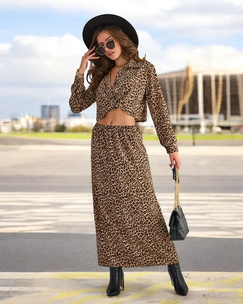 Жіночий комплект з візерунком Royalfashion