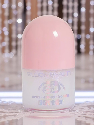 Třpytivý roll-on zvýrazňovač na tělo ve formě kuličky Fialový