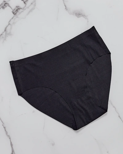 Royalfashion Dámské ribbed laser-cut kalhotky