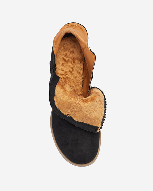 Чорні жіночі ботильйони Karela