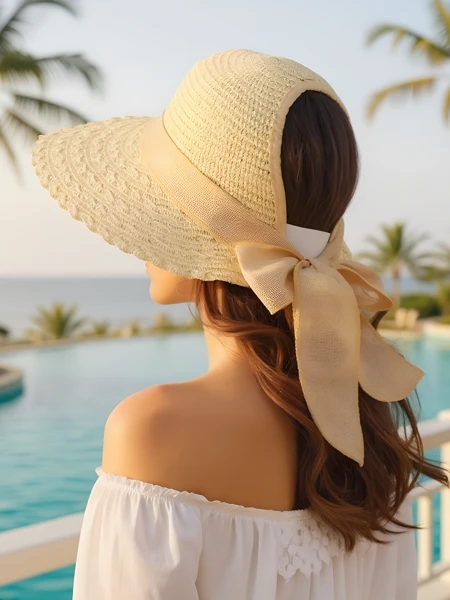 Royalfashion Dámský slaměný klobouk Mira Flare