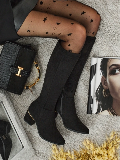 Жіночі чоботи на підборах Royalfashion Niefio