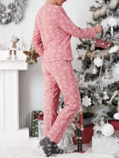 Royalfashion Dámské pyžamo s králíčkem, polar-like