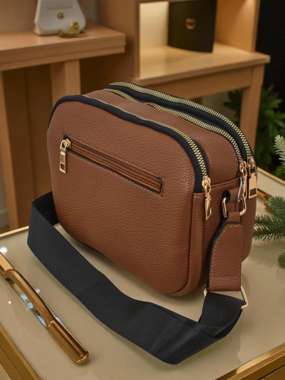 Prošívaná Malá dámská kabelka z eko kůže Corinne