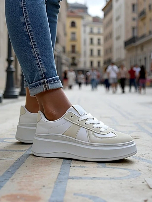 Royalfashion жіночі спортивні кросівки на платформі Safirrat