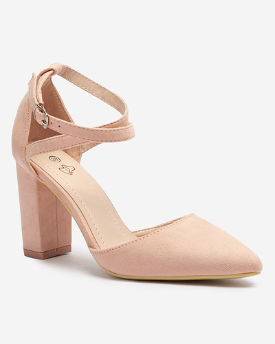 Рожеві жіночі туфлі-човники на стійці Amagy- Footwear