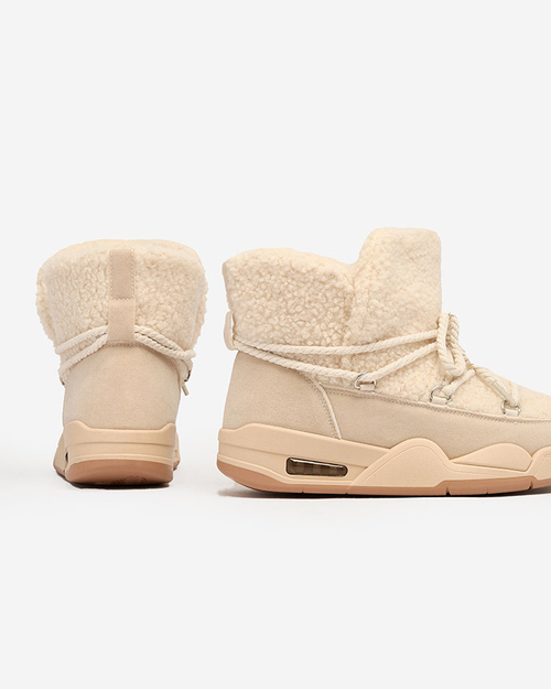 Жіночі снігоступи Royalfashion бузкового кольору Ludmivac