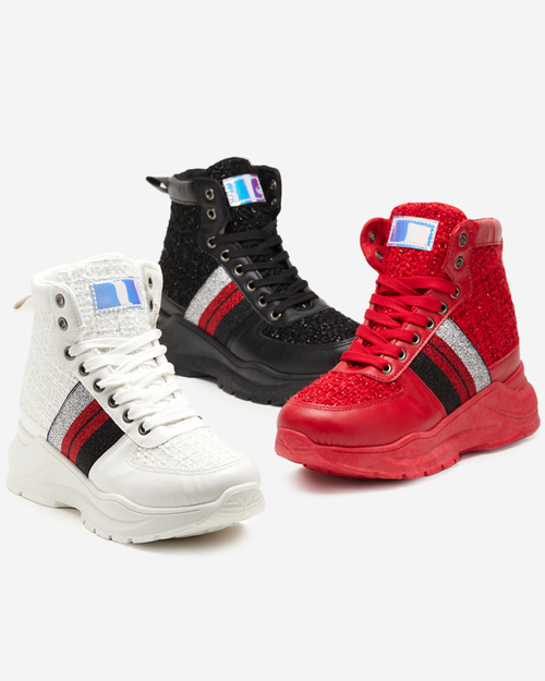 OUTLET Чорні жіночі спортивні кросівки від Hasmali - Footwear