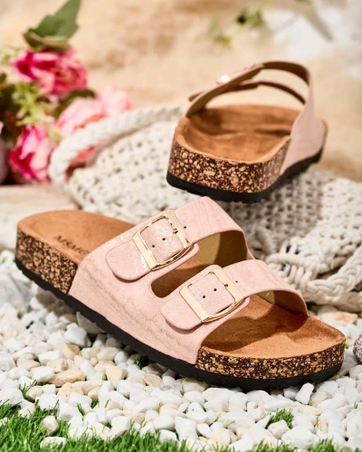 Royalfashion Dámské žabky Rolotta s plochou podrážkou