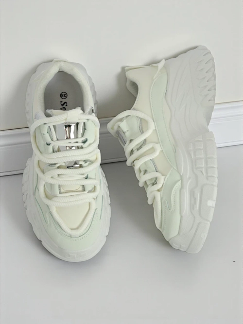 Жіночі снікерси Artemisia Bianca на платформі з екологічної шкіри 6,5 см