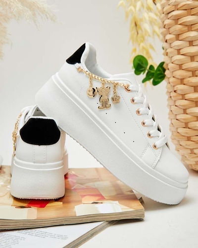 Royalfashion Dámské sportovní tenisky se zdobením Gonemi