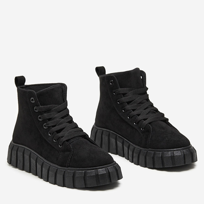 Černé dámské sportovní tenisky Omalin - Obuv