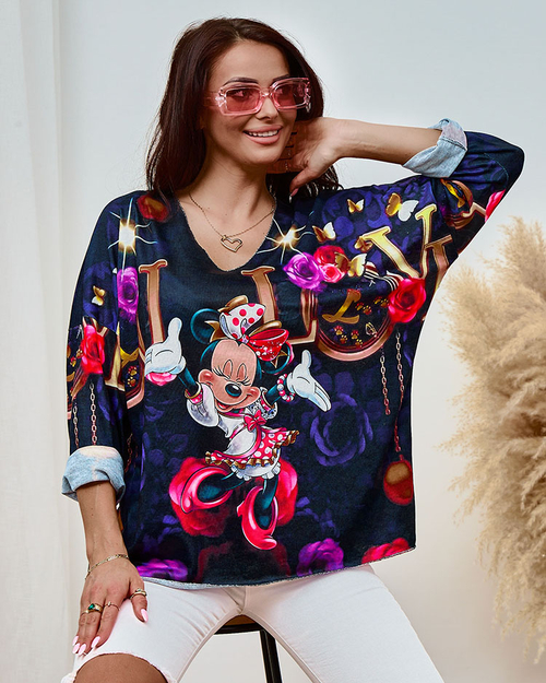 Жіноча блузка з принтом Royalfashion