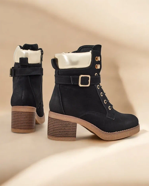 Жіночі низькі чоботи до щиколотки Royalfashion Nedelin