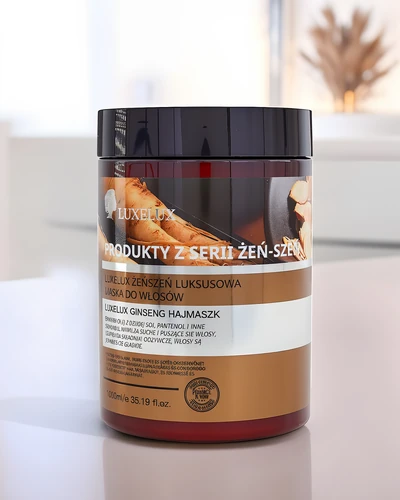 Luxelux Ginsengová maska na vlasy 1000 ml