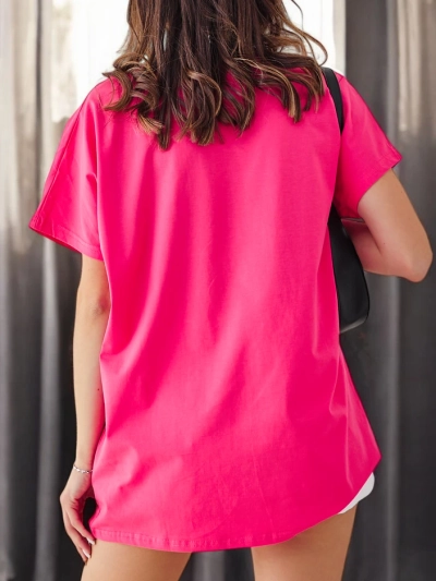 Royalfashion Dámské bavlněné tričko Hodně srdcí