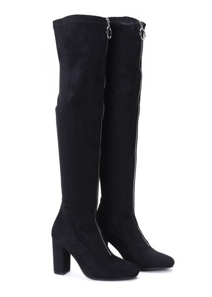Чорні черевики на блискавці Layla - Взуття