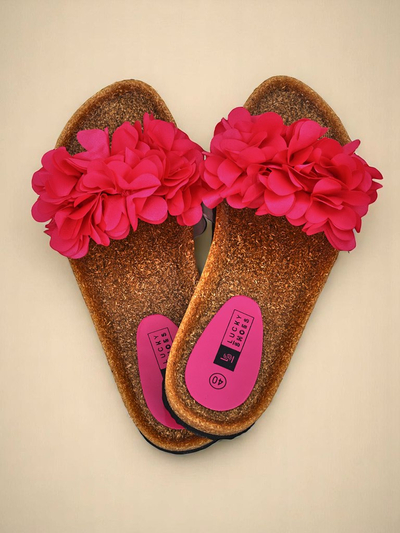 Royalfashion Жіночі шльопанці з квіточками Flora Soft