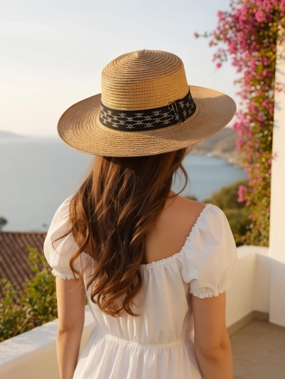 Royalfashion Dámský slaměný klobouk Silky Shade