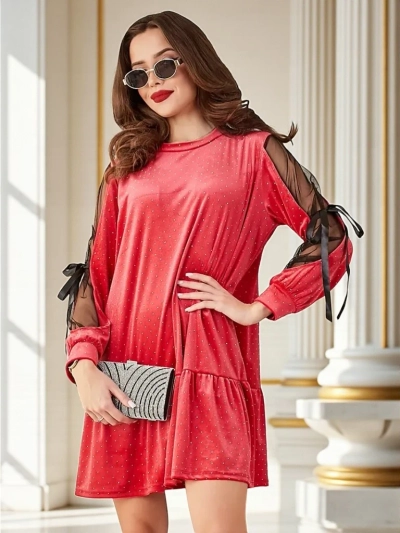 Royalfashion Dámské sametové šaty
