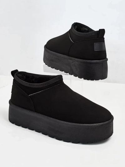 Royalfashion Dámské krátké boty a'la snow boots Ozozi