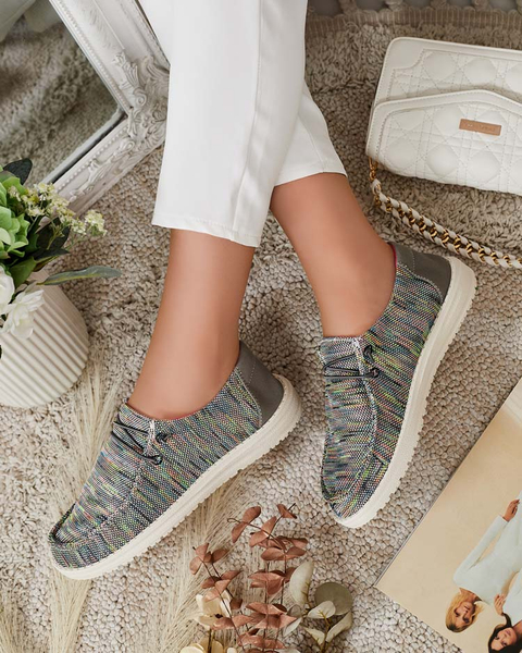 Royalfashion Dámské šněrovací polobotky Seleptes