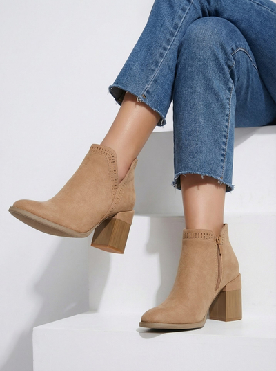 Royalfashion Женские ботильоны на каблуке Vettot