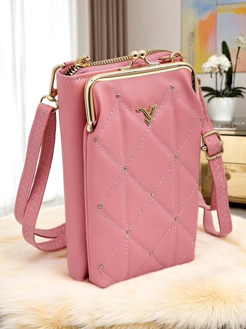 Royalfashion Багатофункціональна сумка-гаманець на ремінці Quilted Charm