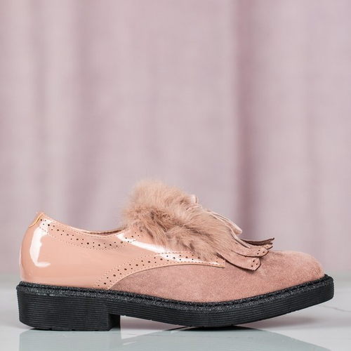 Рожеве жіноче взуття з хутром Міссурі - Взуття