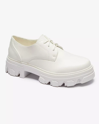 Білі жіночі напівчеревики Delgor- Footwear